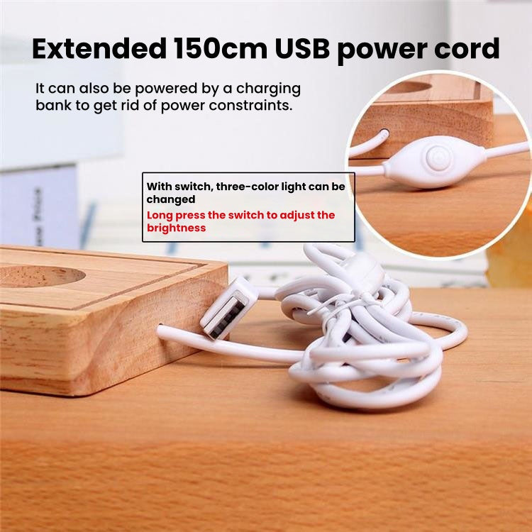 Sasuke/Itachi/Obito Tricolor Light Nightlight - Light up your nights