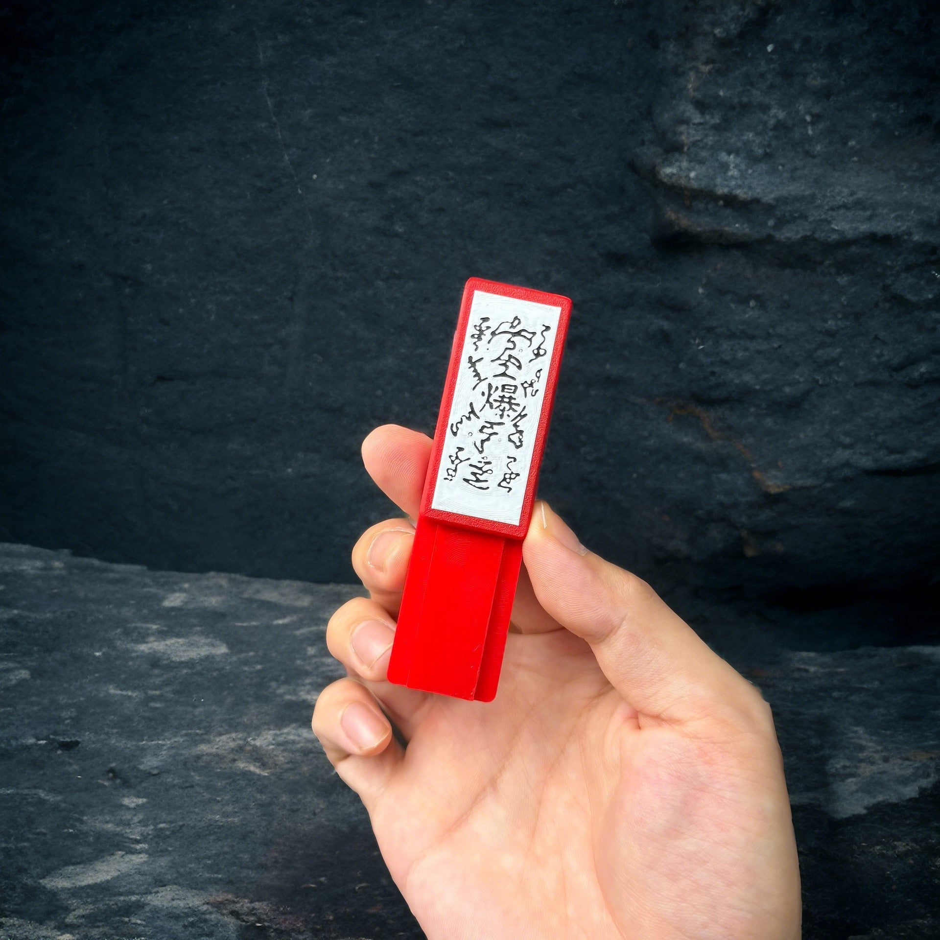 Itachi/Obito/Gaara Fire Shadow Ninja - Inspired EDC Push Cards for Stress Relief