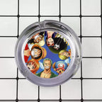 Luffy/Zoro/Sanji Glass Ashtray - Set Sail on Smoky Seas