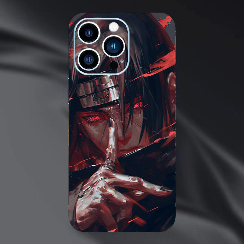 Itachi/Jiraiya/Kakashi iPhone Exquisite phone back film, personalized pattern, HD protection