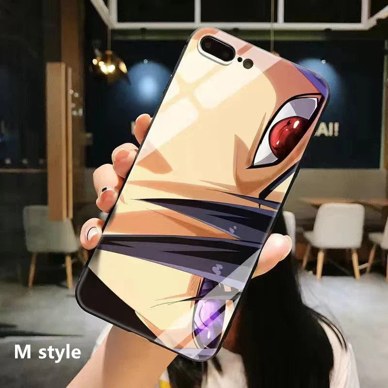 Write wheel eye kaleidoscope The Blowout Glass Silicone IPhone Case(11th to 17th Generation Pro Max)