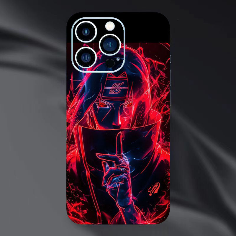 Itachi/Jiraiya/Kakashi iPhone Exquisite phone back film, personalized pattern, HD protection