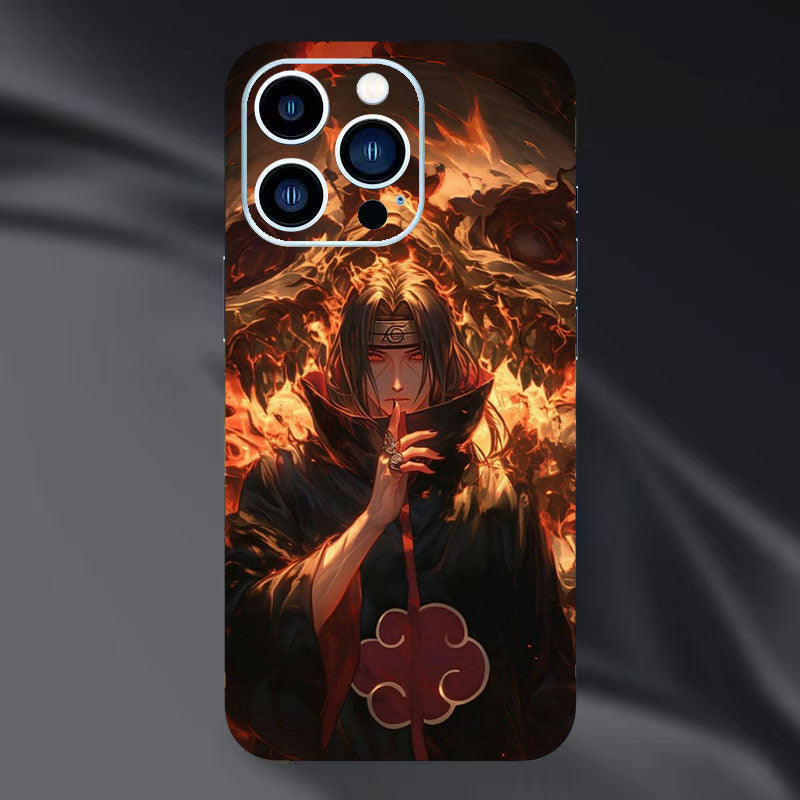 Itachi/Jiraiya/Kakashi iPhone Exquisite phone back film, personalized pattern, HD protection