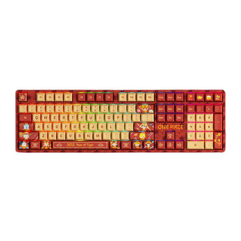 Luffy tri-mode connection RGB backlit mechanical keyboard