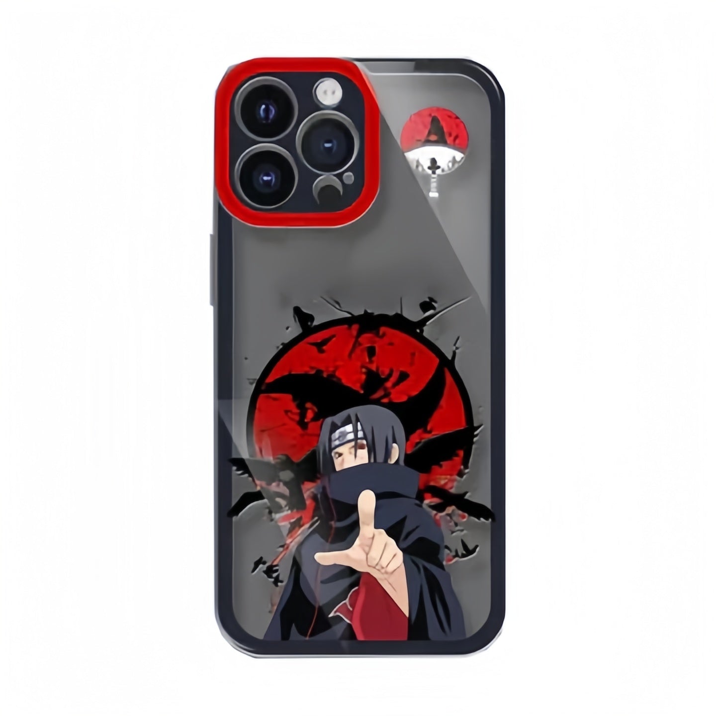 Itachi/Gaara Android silicone crash-resistant phone case(11th to 17th Generation Pro Max)