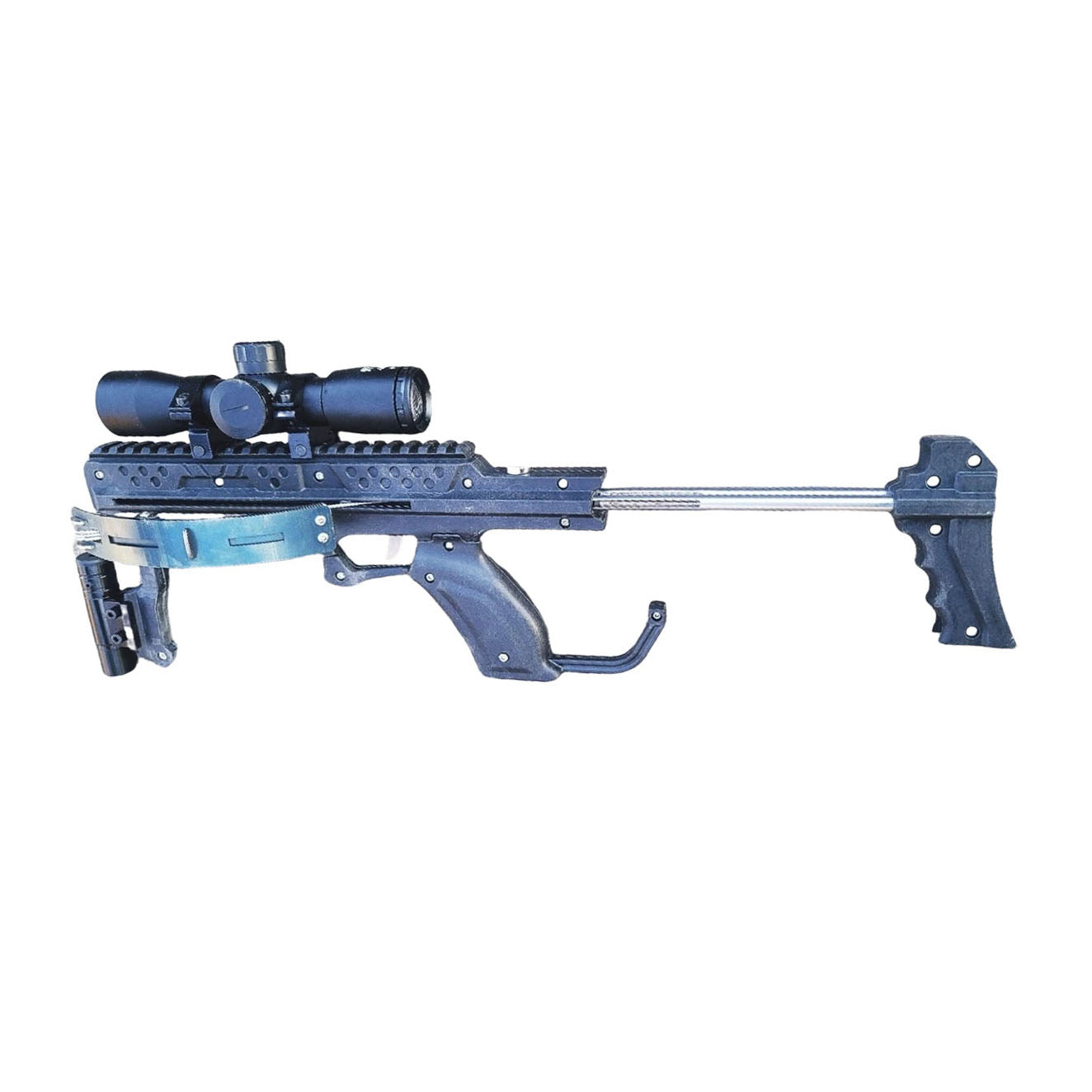 Multifunctional metal DIY launcher toy 6mm steel ball