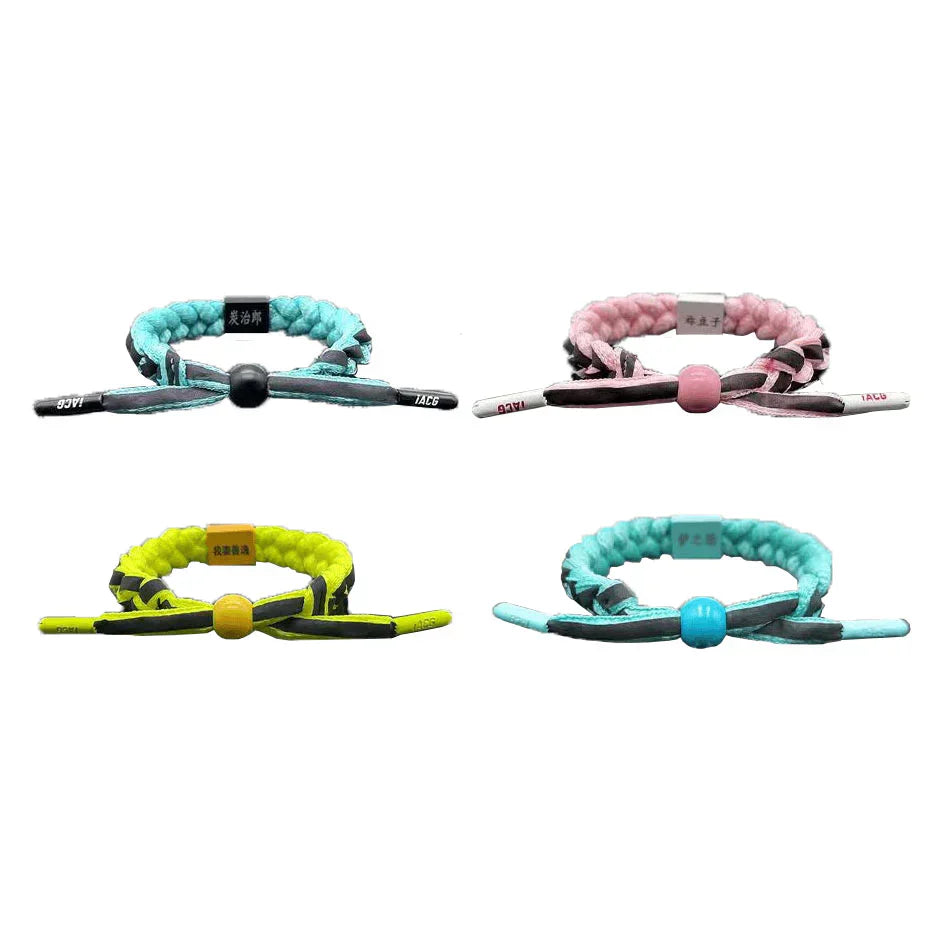 Tanjirou/Nezuko bracelet shoelace braided hand rope A bracelet suitable for gifts