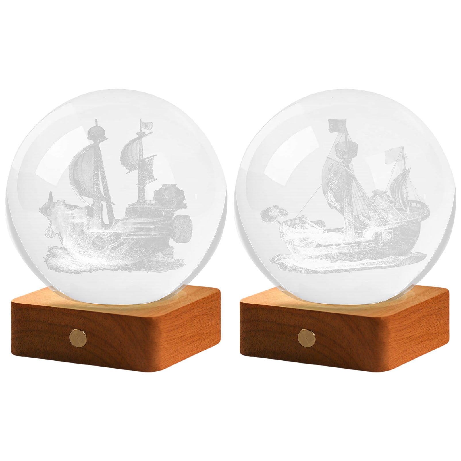 Sunny/Merry DIY rechargeable luminous crystal ball nightlight