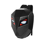 Sharingan Cycling motorcycle Backpack LED hardshell waterproof rider helmet bag