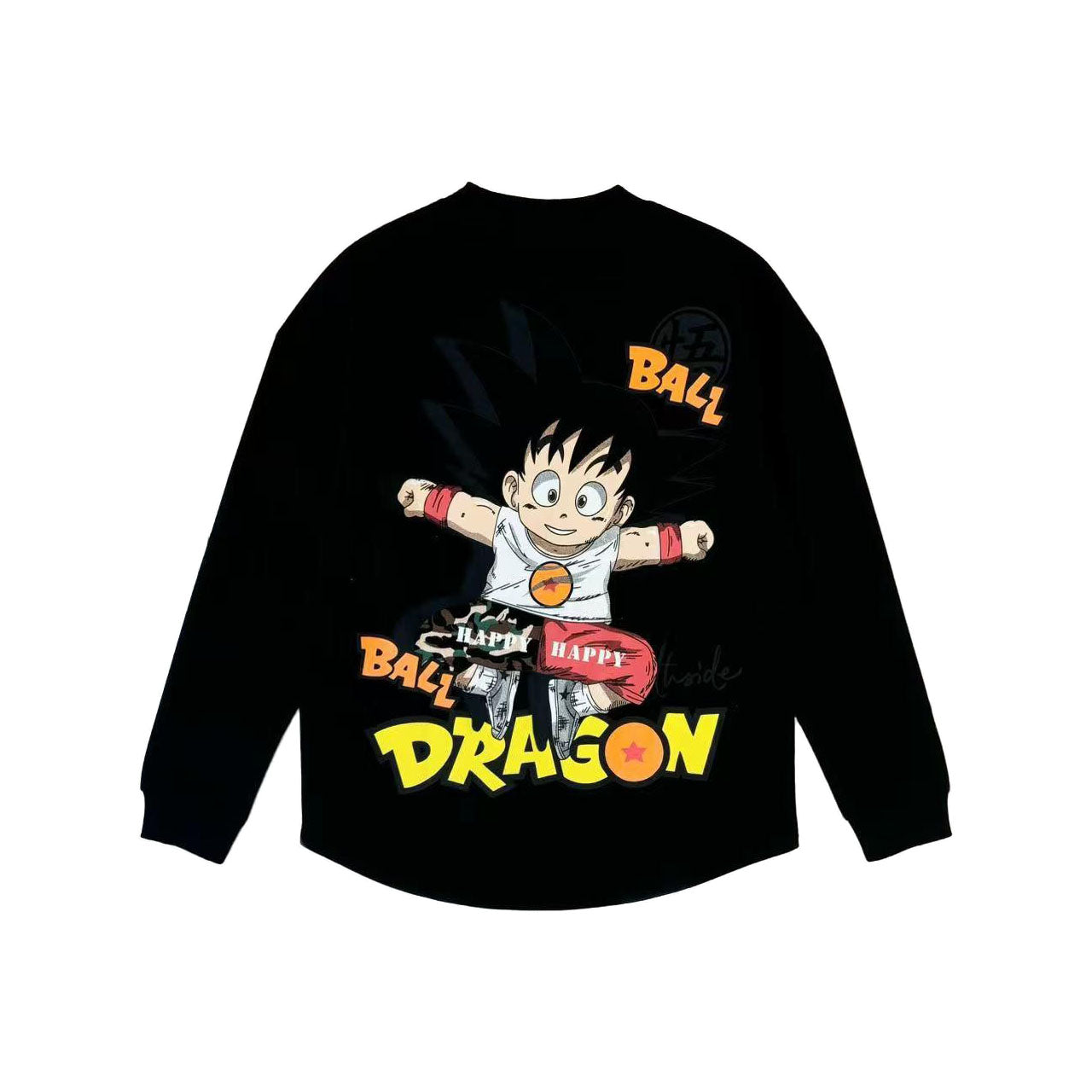 Son Goku Vintage crewneck hoodie - Revisit classic anime style