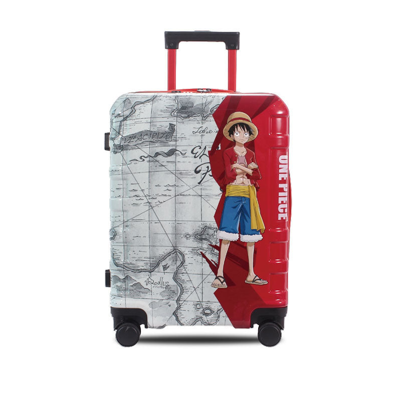 Monkey D. Luffy Themed Rolling Luggage for Travel