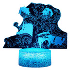 Luffy/Zoro/Sanji Acrylic Panel Character Night Lights