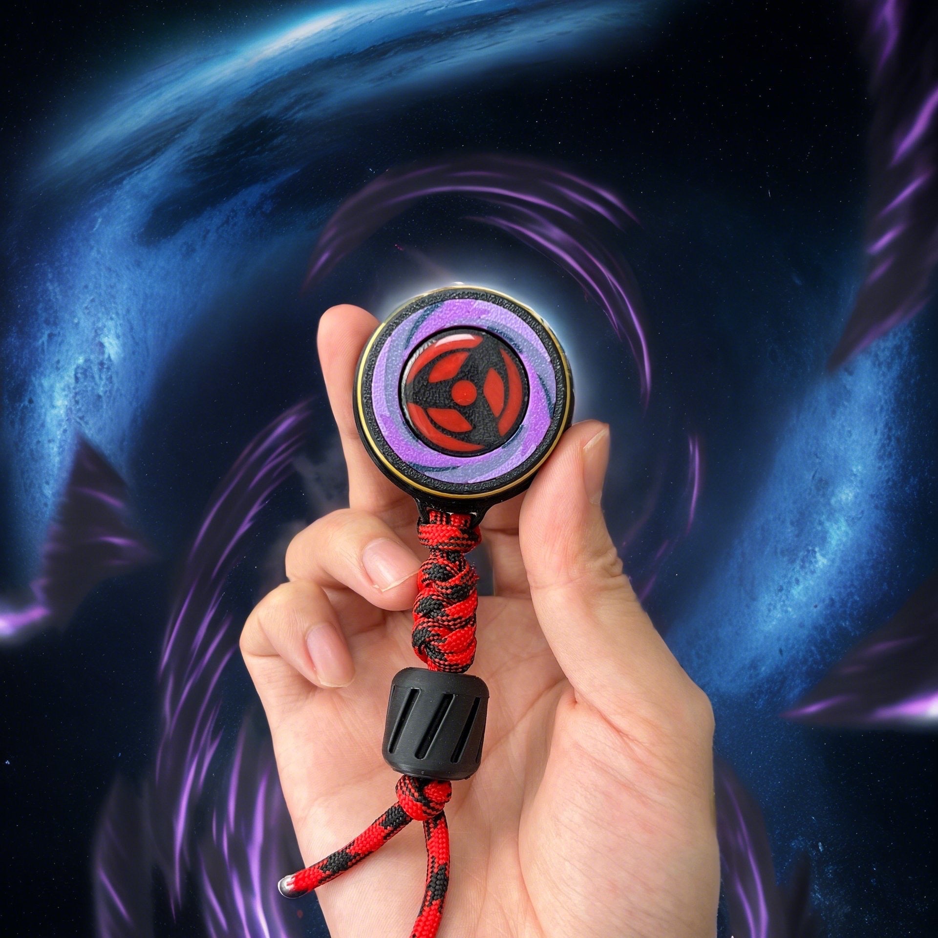 Itachi/Obito/Gaara Fire Shadow Ninja - Inspired EDC Push Cards for Stress Relief