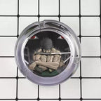 Luffy/Zoro/Sanji Glass Ashtray - Set Sail on Smoky Seas