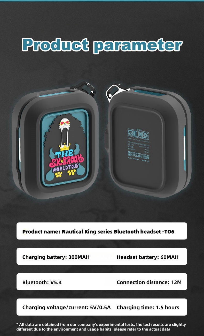 Brook theme Open style Wireless Bluetooth Earbuds - Unleash the Soulful Melody like Brook!