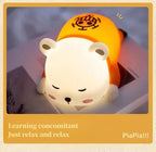 Bepo soft silicon night light warm accompany every night