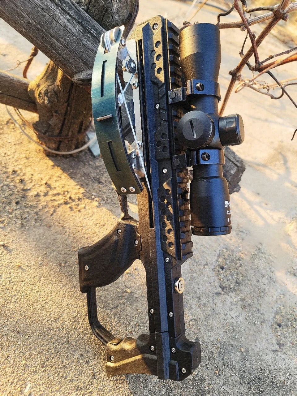 Multifunctional metal DIY launcher toy 6mm steel ball