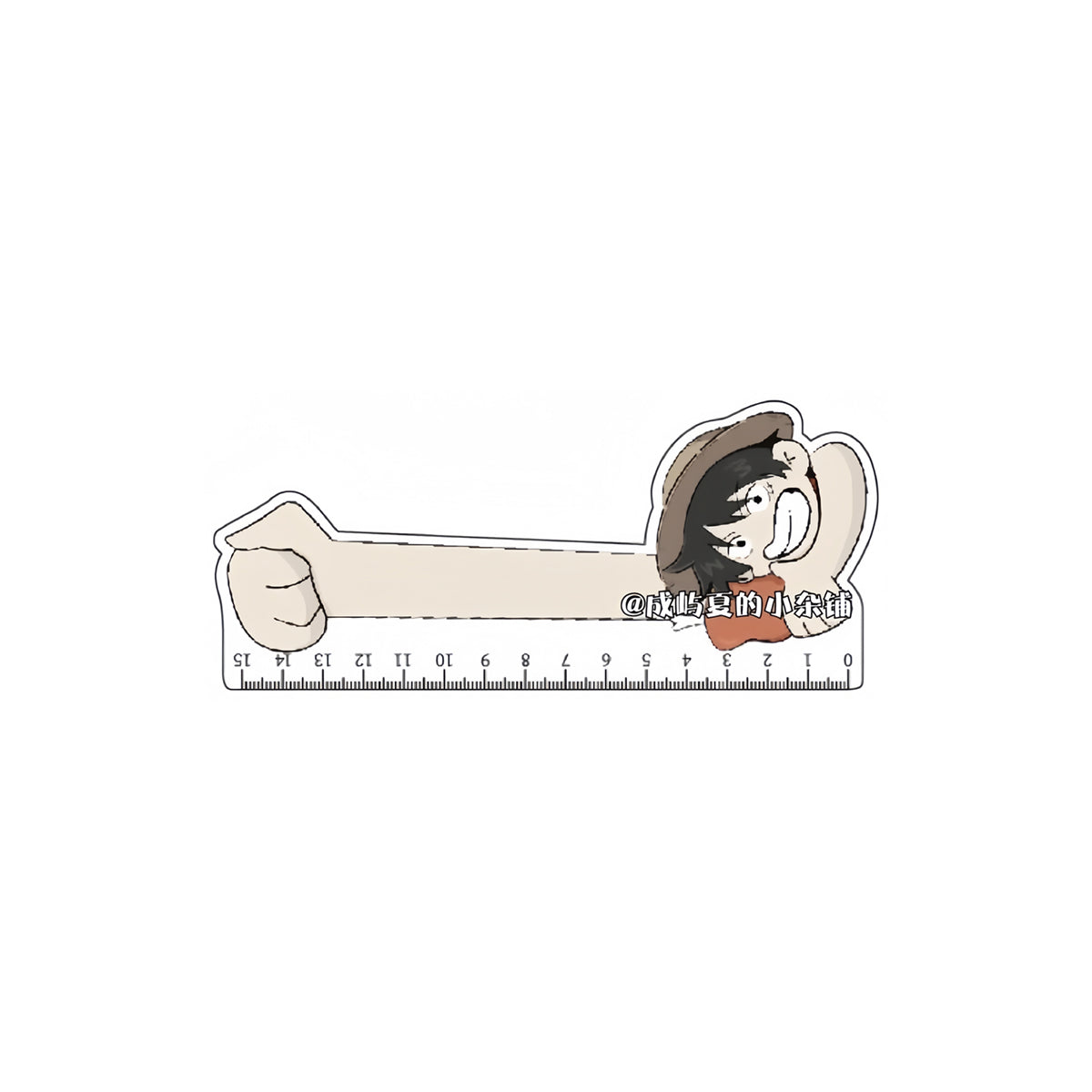 Luffy/Zoro/Nami/Sanji Cute Character Modeling Ruler - Measure the distance you dream of sailing