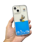 Luffy/Sunny iPhone Liquid Quicksand collision avoidance case