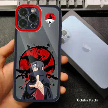 Itachi/Gaara Android silicone crash-resistant phone case(11th to 17th Generation Pro Max)