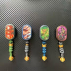 Luffy/Zoro/Ace Anime - Themed EDC Push Card Stress Relievers - Eye - catching Designs