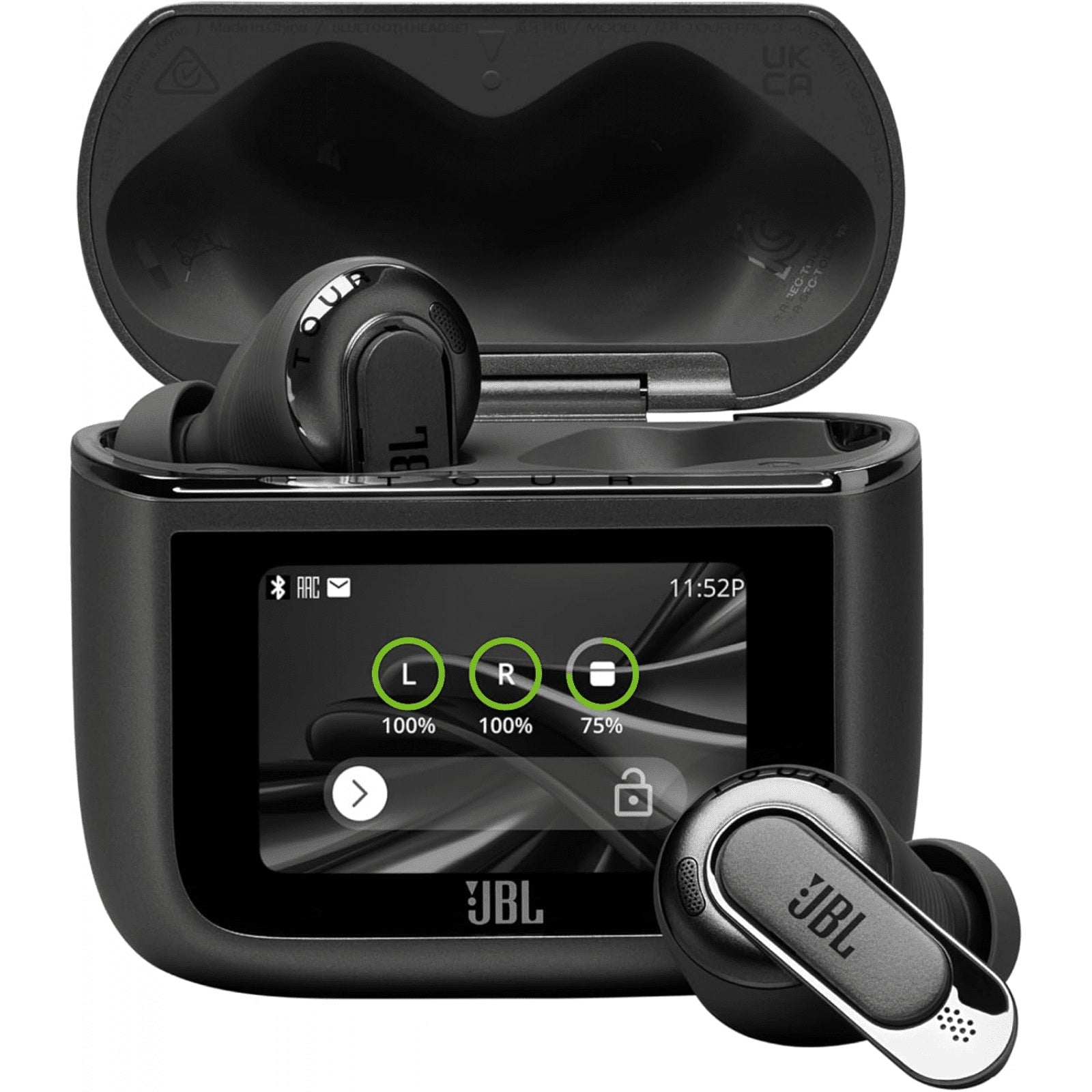Bluetooth headset with HD screen to enjoy new smart experience
