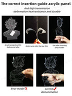 Luffy/Zoro/Sanji Acrylic Panel Character Night Lights