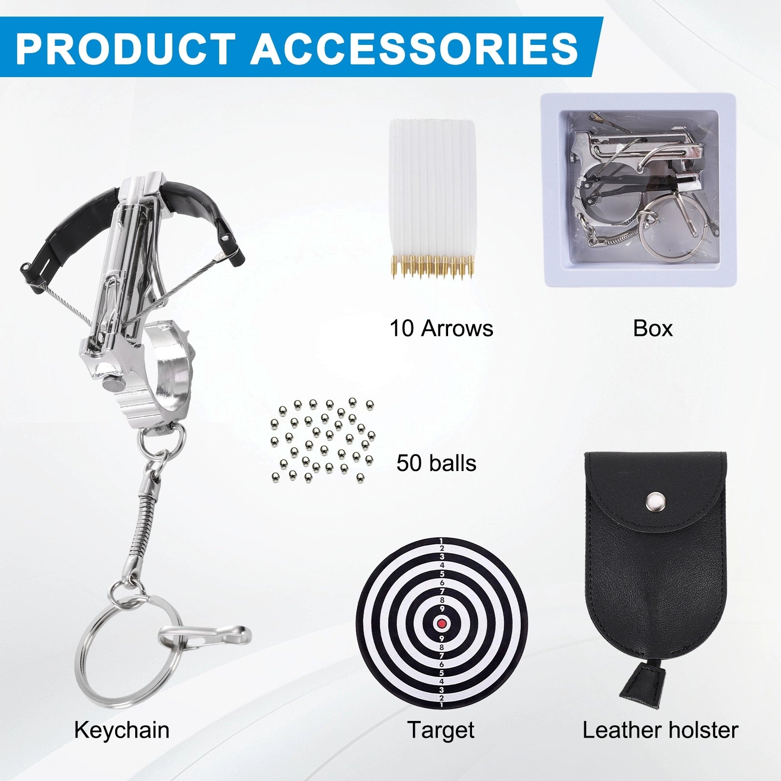 Multi-functional high-power finger transmitter toy keychain