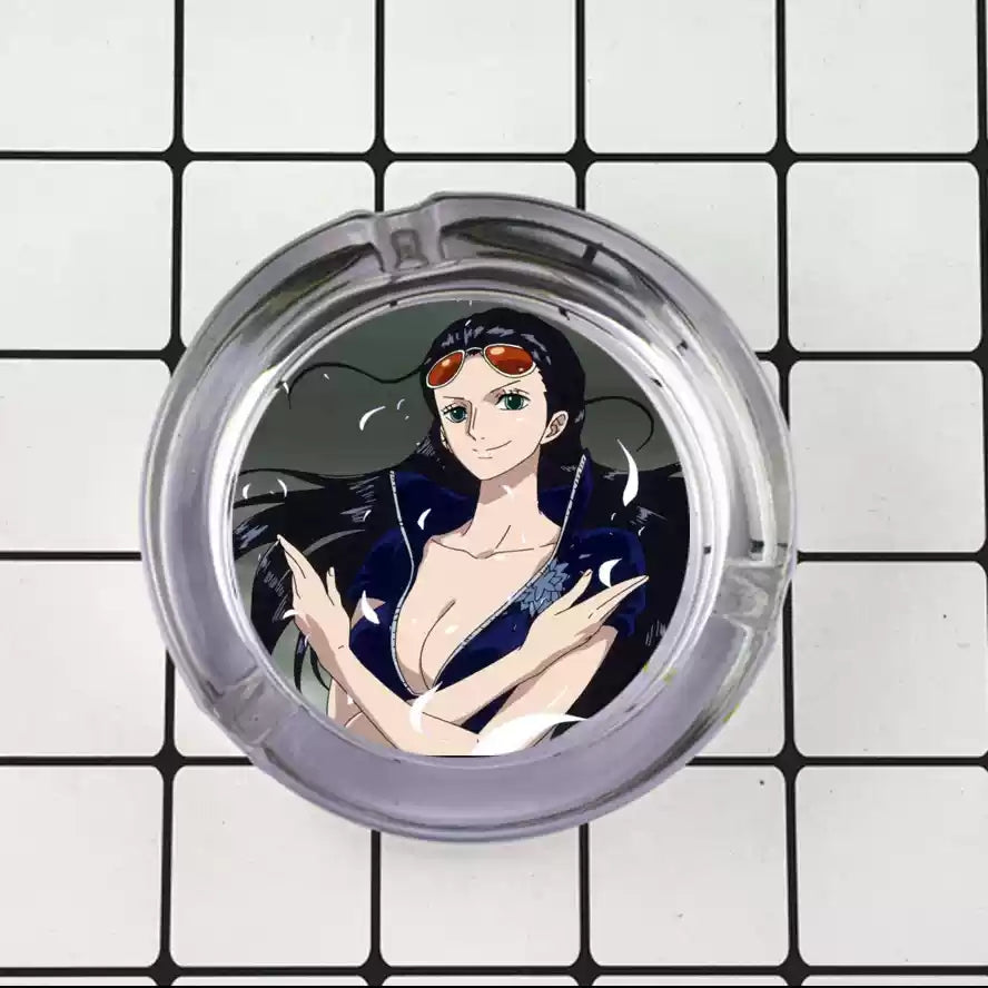 Luffy/Zoro/Sanji Glass Ashtray - Set Sail on Smoky Seas