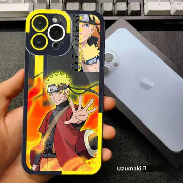 Itachi/Gaara Android silicone crash-resistant phone case(11th to 17th Generation Pro Max)