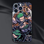 Luffy/Ace/Zoro iPhone cell phone back film beautiful pattern sticker