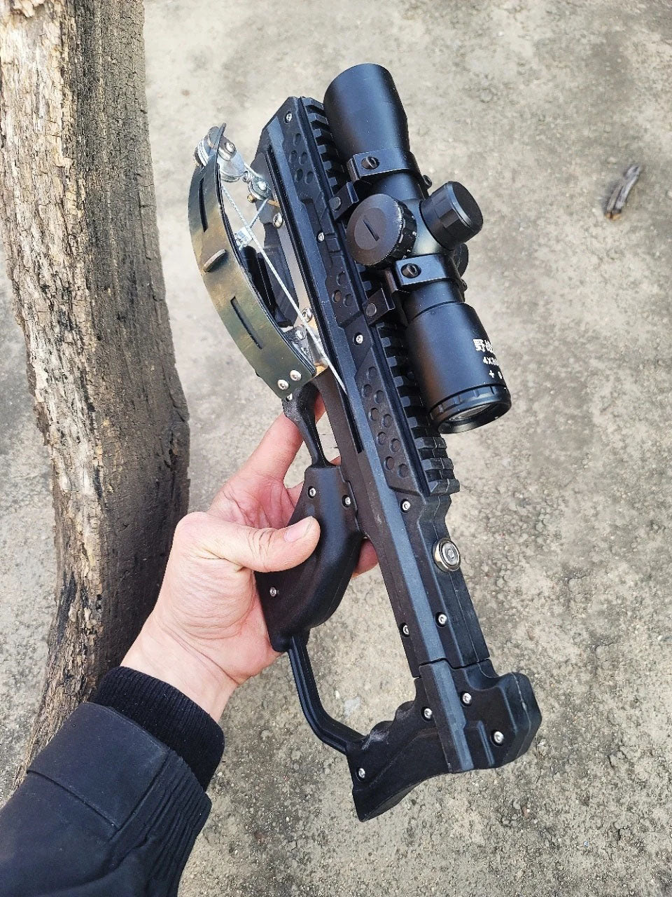 Multifunctional metal DIY launcher toy 6mm steel ball