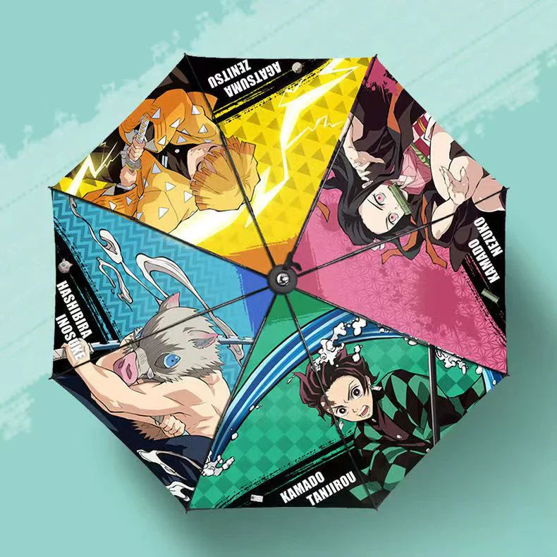 Tanjirou/Nezuko/Zenitsu/Inosuke High appearance level small fresh sun umbrell