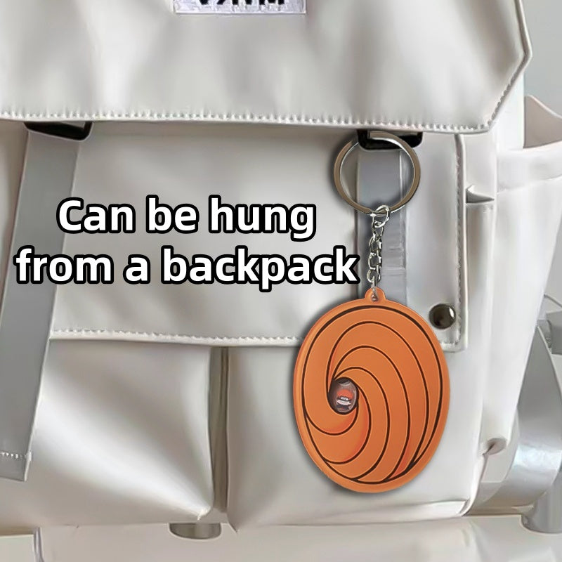 Akatsuki/Uchiha Obito mask cheerful shake Keychain - Ideal Hanging Ornament