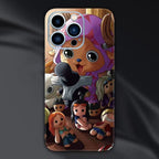 Luffy/Ace/Zoro iPhone cell phone back film beautiful pattern sticker