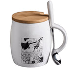 Luffy/Zoro Ceramic Cup Delicate and durable heat resistant ceramic cup