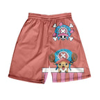 Luffy/Zoro/Sanji/Chopper Summer shorts Exquisite text printed pants