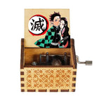 Tanjirou/Nezuko handmade wooden music box Music box creative music box