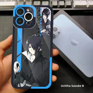 Itachi/Gaara Android silicone crash-resistant phone case(11th to 17th Generation Pro Max)