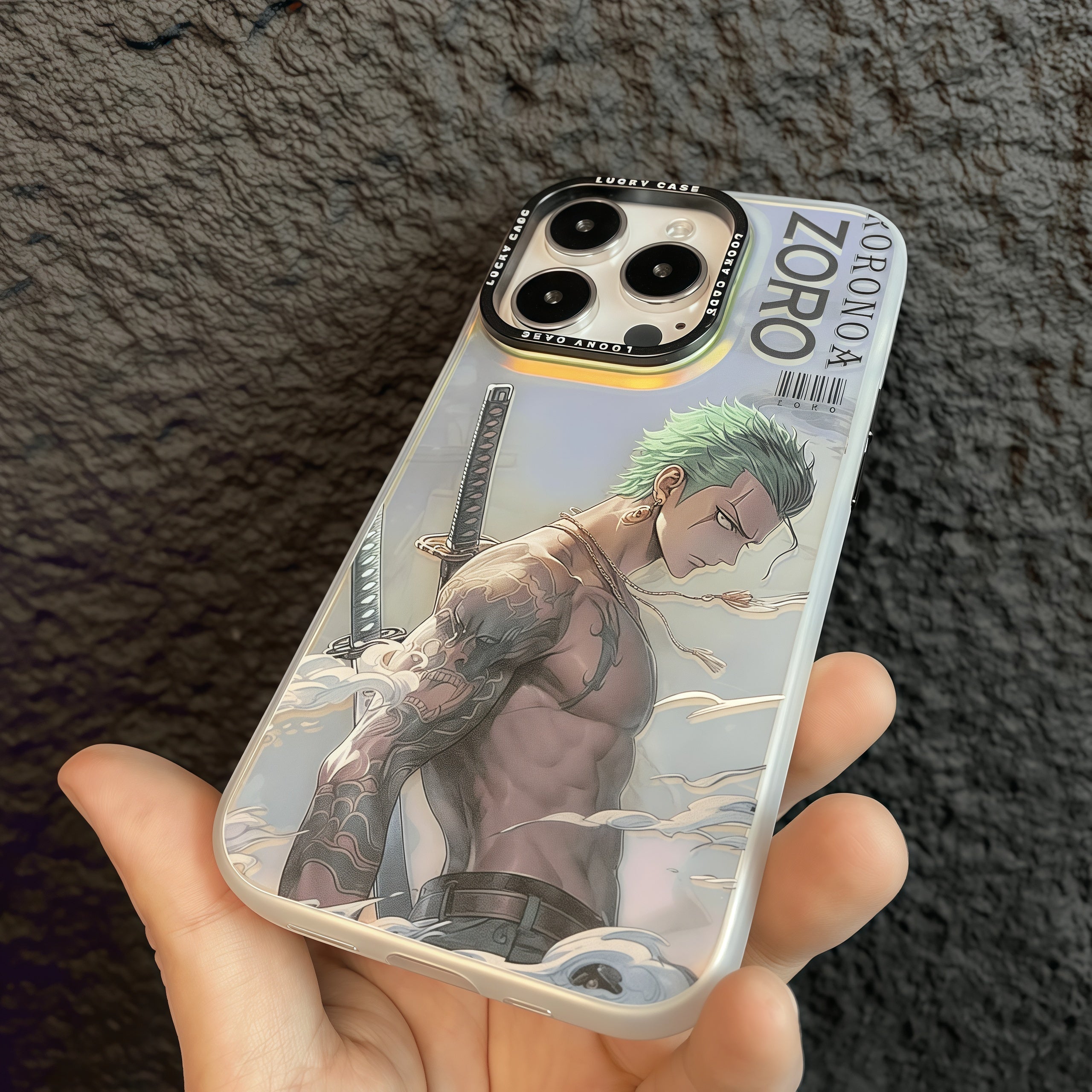 Zoro iPhone silicone crash-resistant phone case