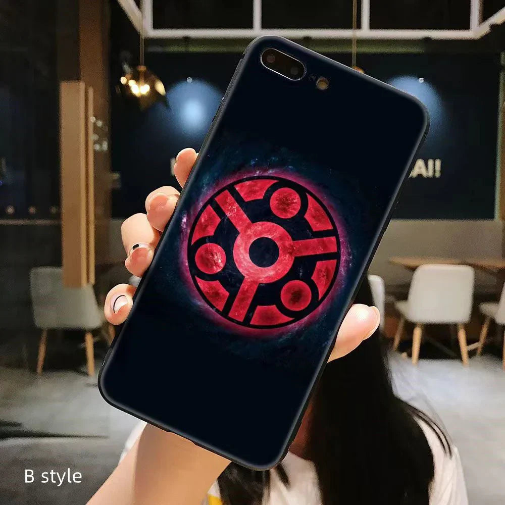 Write wheel eye kaleidoscope The Blowout Glass Silicone IPhone Case(11th to 17th Generation Pro Max)