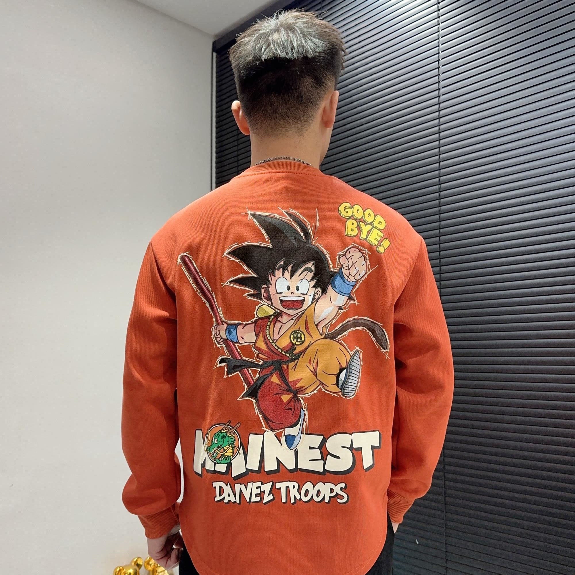 Son Goku summer new short sleeve T-shirt cool figure print loose short sleeve