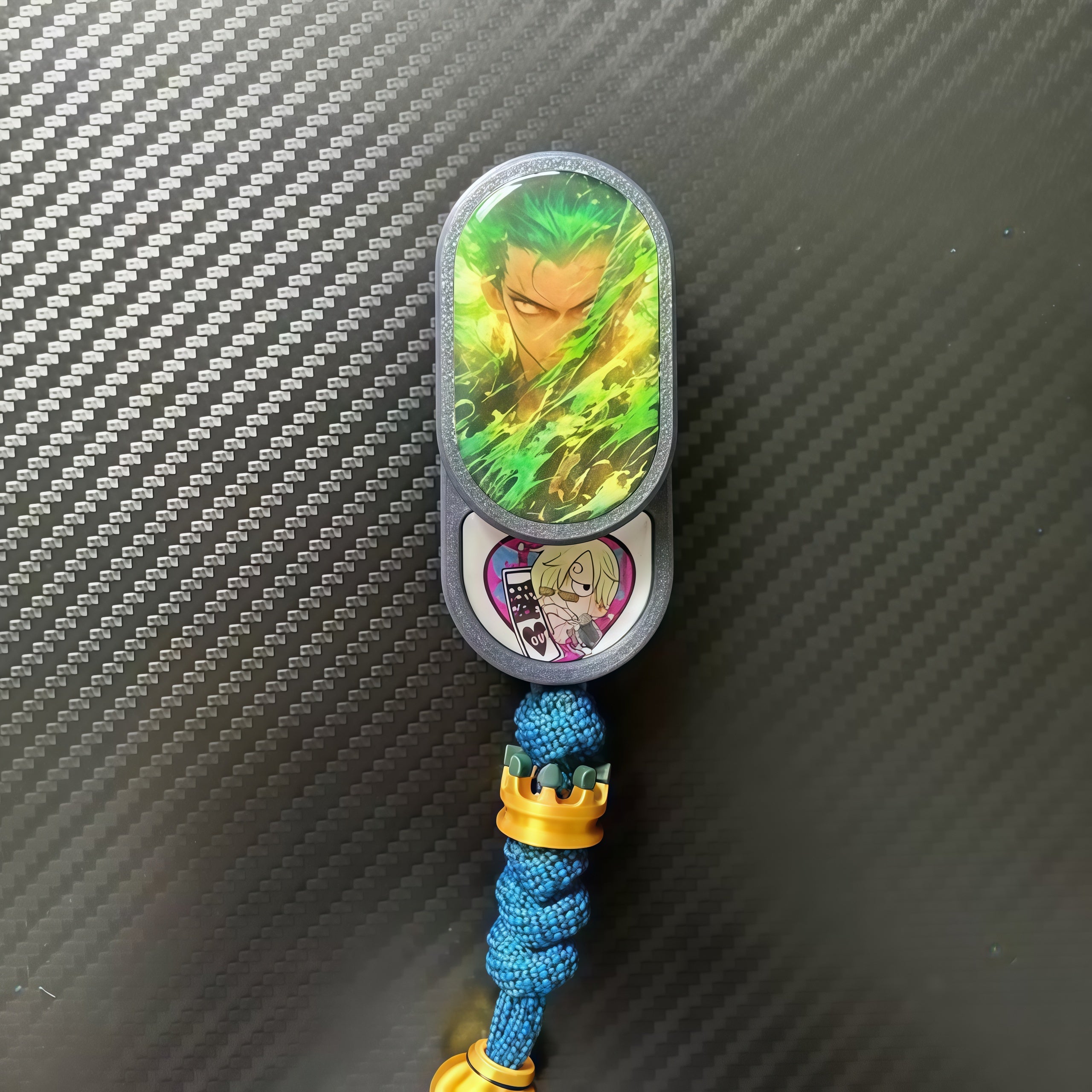 Luffy/Zoro/Ace Anime - Themed EDC Push Card Stress Relievers - Eye - catching Designs