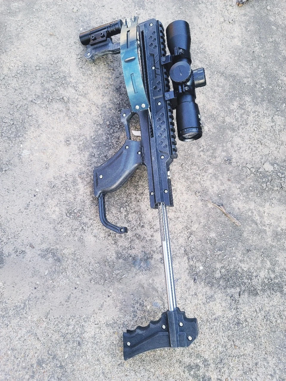 Multifunctional metal DIY launcher toy 6mm steel ball