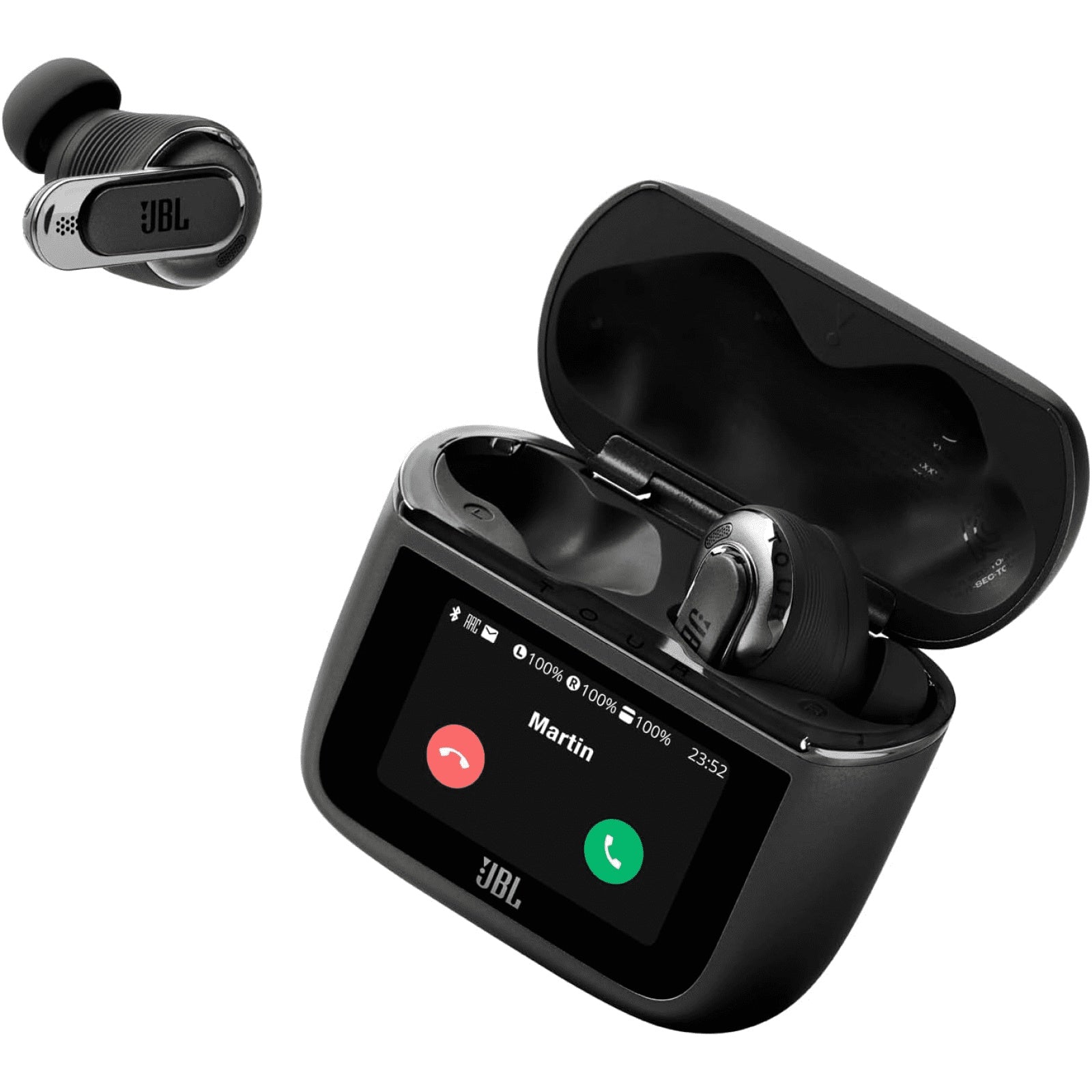 Bluetooth headset with HD screen to enjoy new smart experience