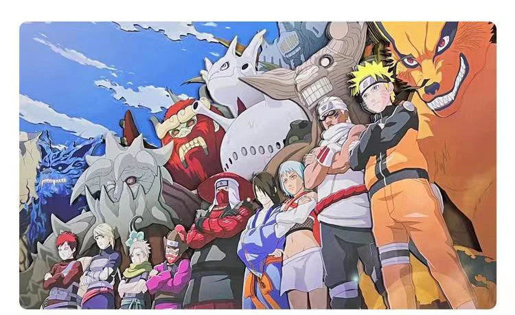 One to nine tail Orc pillar force handsome cartoon handicraft 3D drawing