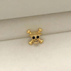 Luffy gold fruit gift lovers bracelet beads
