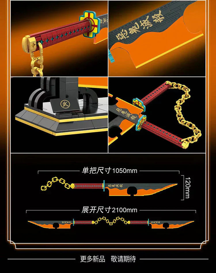 Uzui Tengen Building Block model toys