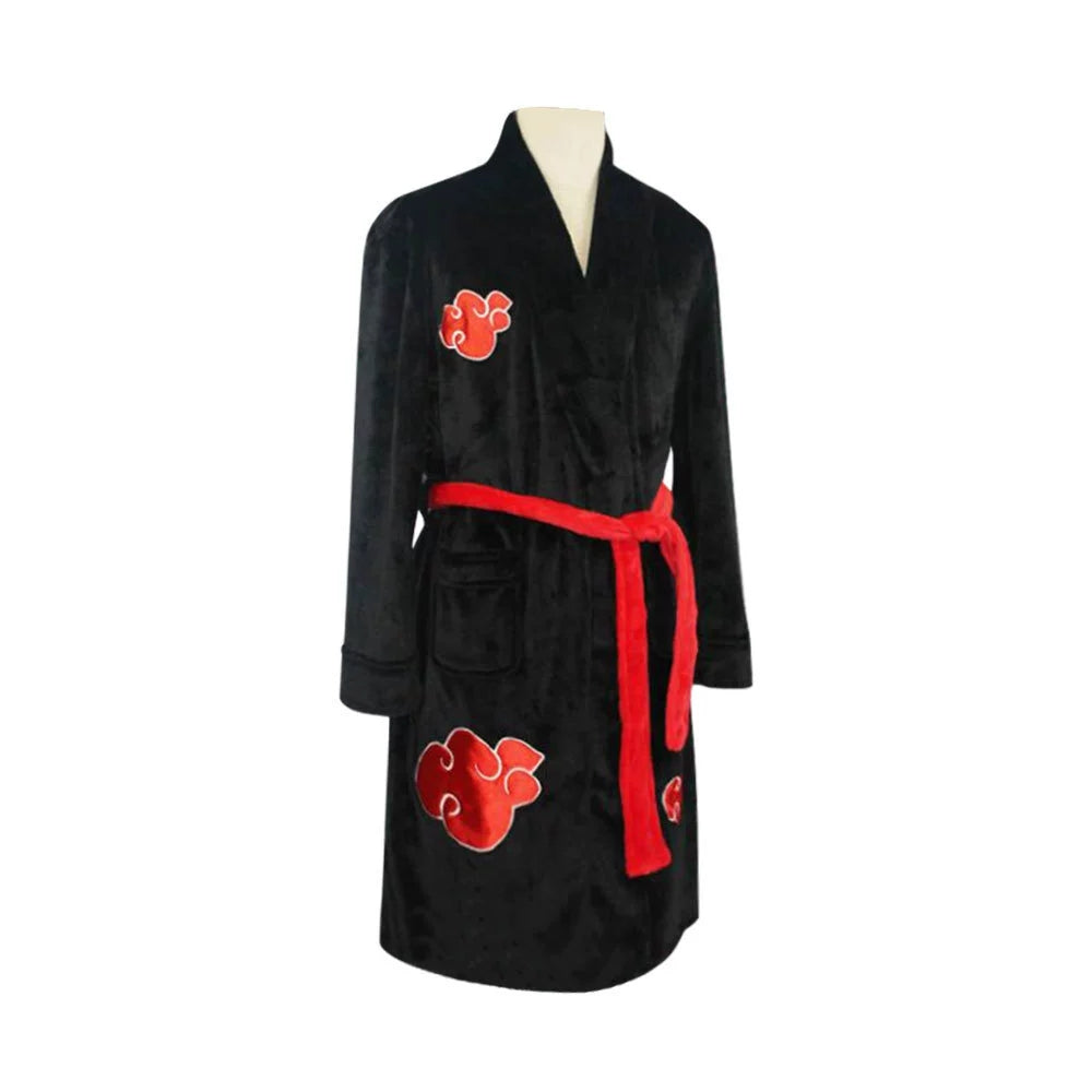 Fire shadow ninja Flannel Nightgown Bathrobe - Fall asleep in a comfortable nightgown