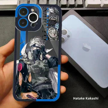 Itachi/Gaara Android silicone crash-resistant phone case(11th to 17th Generation Pro Max)